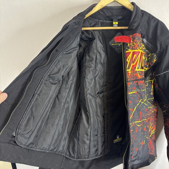 Scorpion EXO Departed JKT Motorcycle Jacket Men’s L Water Resistant Liner - Picture 11 of 14